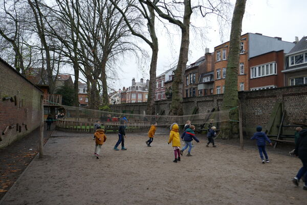 Sint Ursula school yard