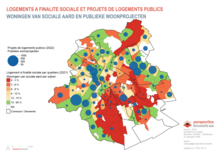 Logements à finalité sociale et projets de logements publics