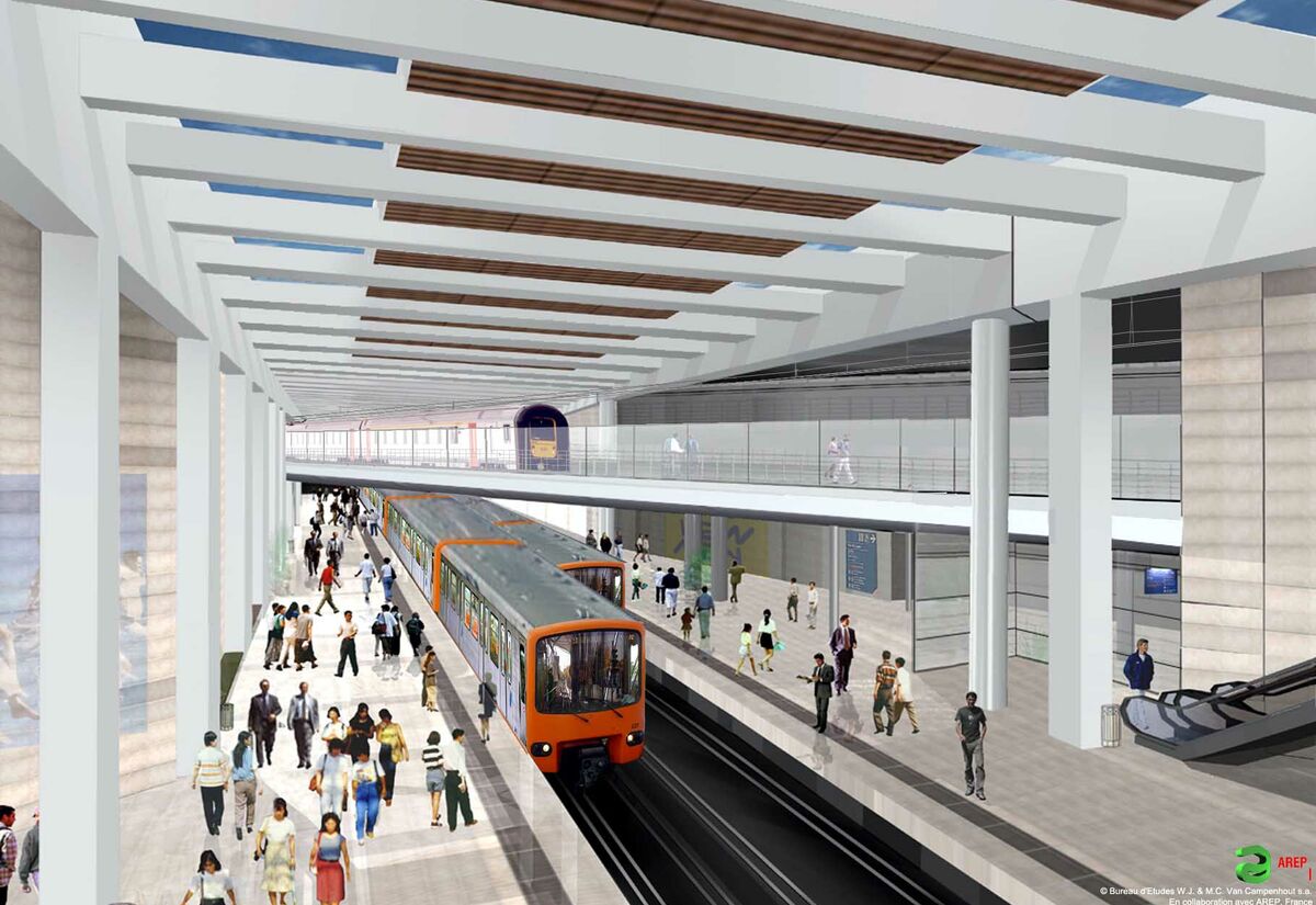 Project metrostation, Europese wijk (Schuman)