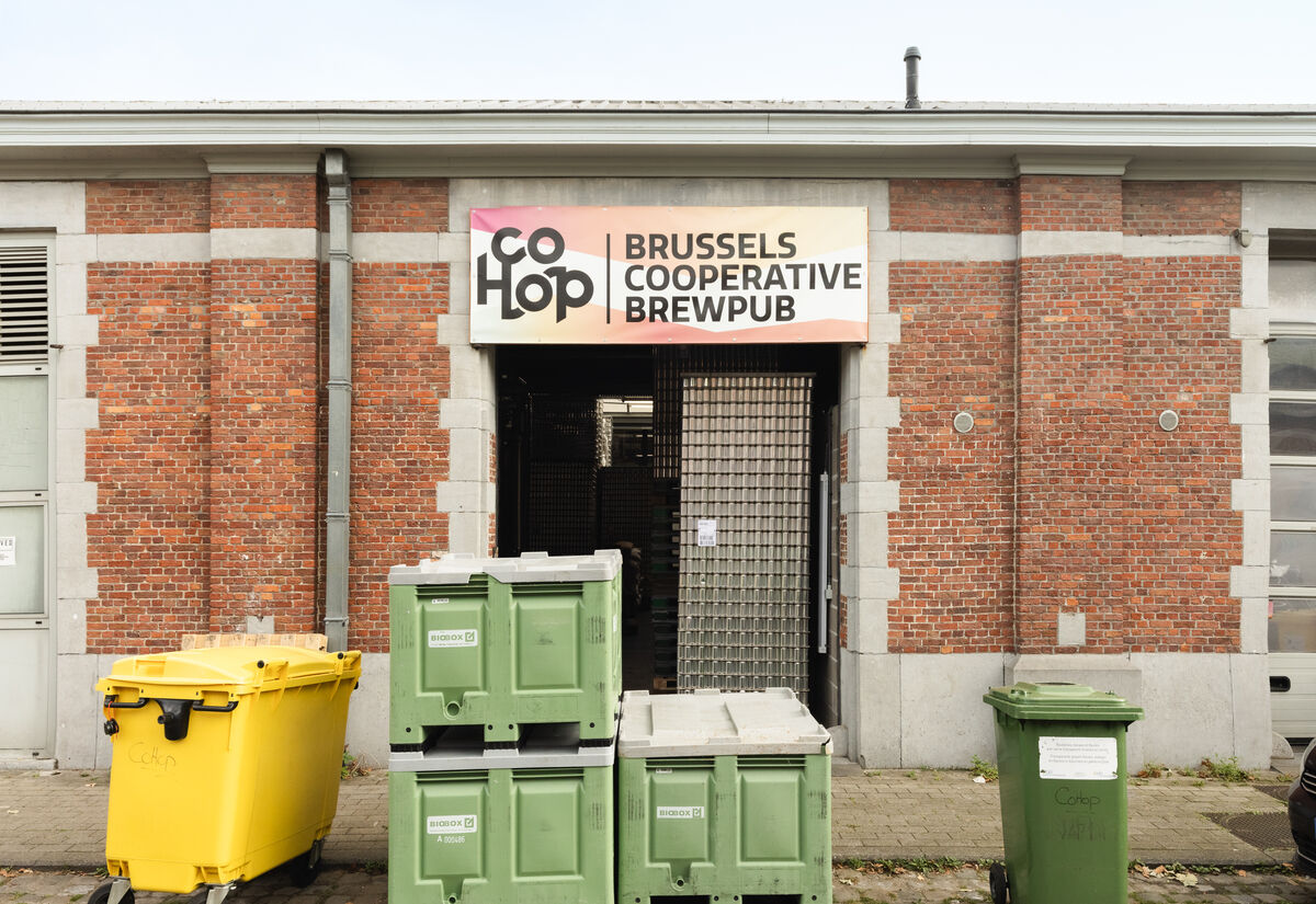 Coopérative de microbrasseries CoHop, chaussée de Wavre, Etterbeek (septembre 2024)